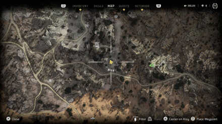 To Do List Datapoint Horizon Forbidden West Map