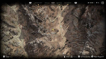 Damn That Korjund! Datapoint Horizon Forbidden West Map