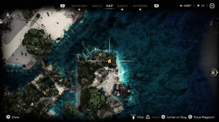 Unburdening Datapoint Horizon Forbidden West Map