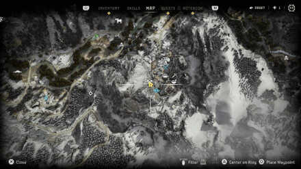 The Bulwark Datapoint Horizon Forbidden West Map