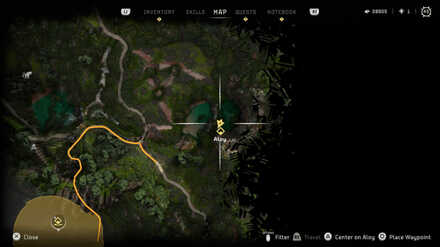 DPR-J-401-A Datapoint Horizon Forbidden West Map