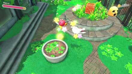 Kirby and the Forgotten Land - More Health in Spring-Breeze Mode