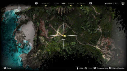 DPR-J-401-B Datapoint Horizon Forbidden West Map