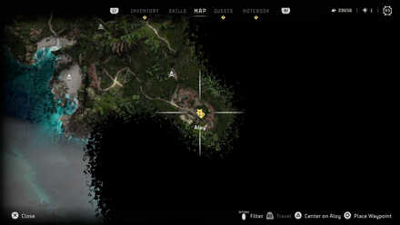 A Benefactor Called! Fantastic! Datapoint Horizon Forbidden West Map