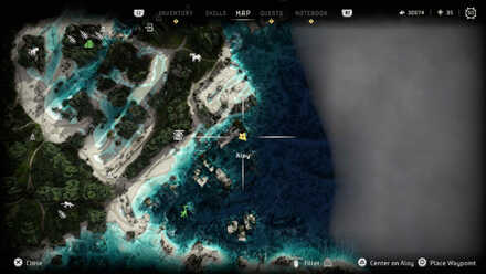 Colossus Bay Buy-In Datapoint Horizon Forbidden West Map