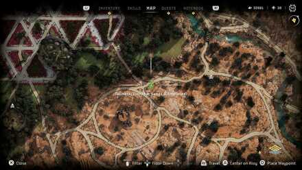 Eyes to the Heavens Datapoint Horizon Forbidden West Map