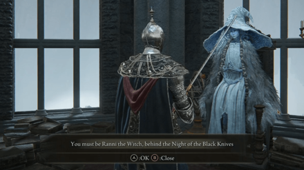 Speak to Ranni about the Cursemark