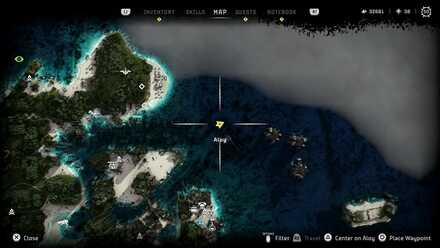 Shakeup Datapoint Horizon Forbidden West Map