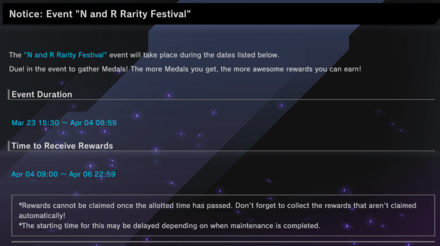 N and R Rarity Festival Schedule.png