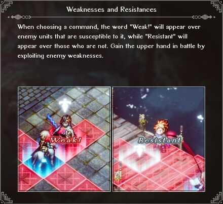 Tooltip Weaknesses and Resistances