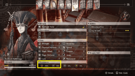 Aesfrosti Battlemage Triangle Strategy