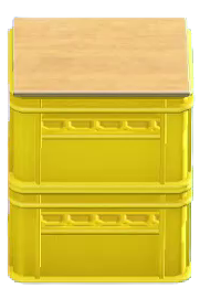 Stacked Bottle Crates Image