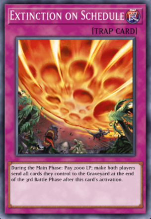 Extinction on Schedule