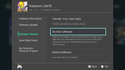 Pokemon UNITE - 02 - Archive Software.png
