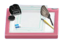 The Pink version of Cartoonist