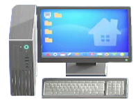 The Silver version of Desktop Computer