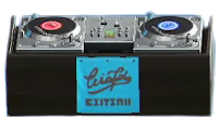 The Handwritten Logo version of DJ