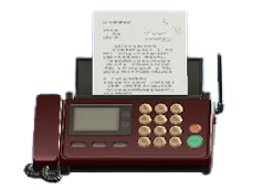 The Brown version of Fax Machine