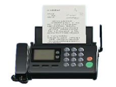 The Black version of Fax Machine