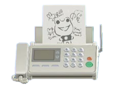 The Illustration version of Fax Machine