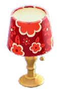 The Red Flowers version of Table Lamp