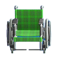 The Green Plaid version of Wheelchair