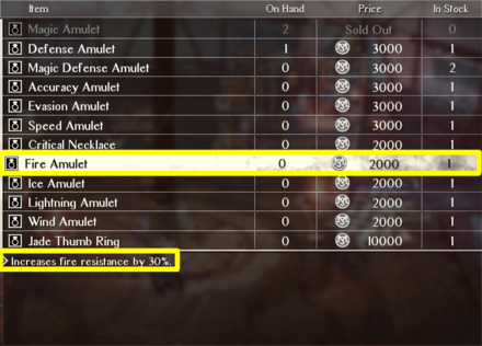 Fire Amulet Triangle Strategy TS