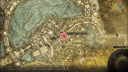 Elden Ring - Crimson Amber Medallion +2 Map Location