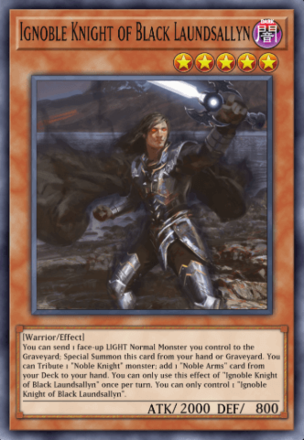 Ignoble Knight of Black Laundsallyn