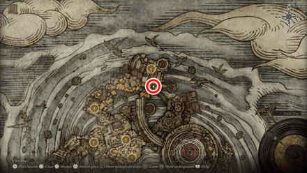 Elden Ring - Boltdrake Talisman +2 Map Location