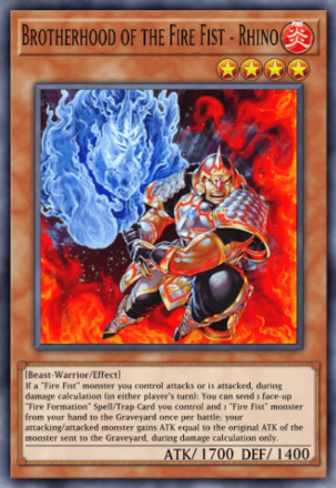 Brotherhood of the Fire Fist - Rhino