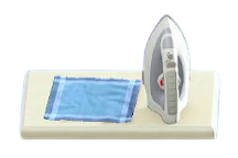 The Blue version of Ironing Set