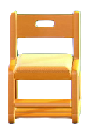 The Light Brown version of Study Chair