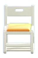 The White version of Study Chair