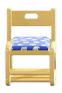 The Blue (Seat) version of Study Chair