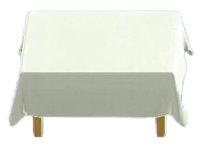 Table with Cloth Image