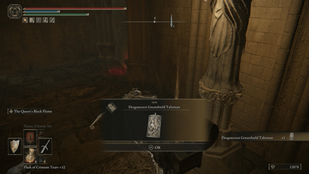 Elden Ring - Dragoncrest Greatshield Talisman Location