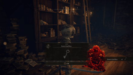 Elden Ring - Sewer-Gaol Key Loathsome Dung Eater