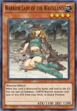 Warrior Lady of the Wasteland