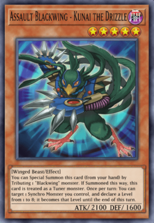Assault Blackwing - Kunai the Drizzle