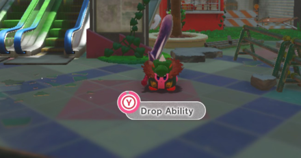 Kirby and the Forgotten Land - How to Drop Ability