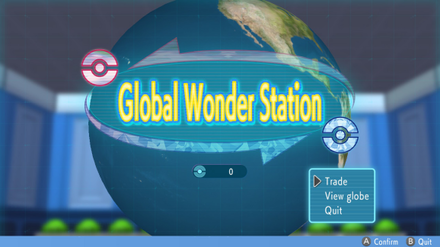 Pokemon BDSP - GWS Screen Choose Trade