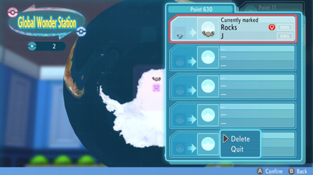 Pokemon BDSP - GWS Delete Record