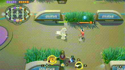 Pokemon UNITE - Duraludon Mobile Flash Cannon Combo.gif