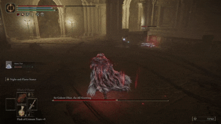 Black Flame Ritual - Sir Gideon Ofnir - Elden Ring