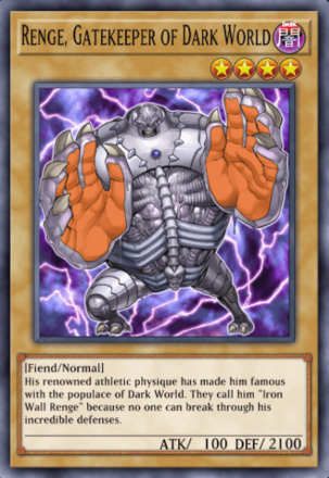 Renge, Gatekeeper of Dark World