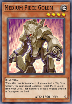 Medium Piece Golem