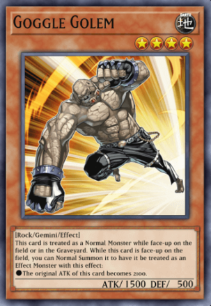 Goggle Golem