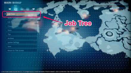 Stranger of Paradise - Job Tree Mission Screen