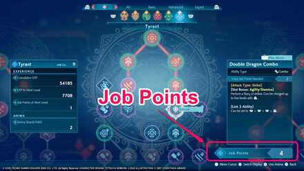 Stranger of Paradise - Job Points